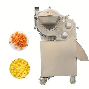 Machine à découper les pommes de terre en dés Machine industrielle à découper les légumes Machine à découper les légumes en trois dimensions - Product Image 4