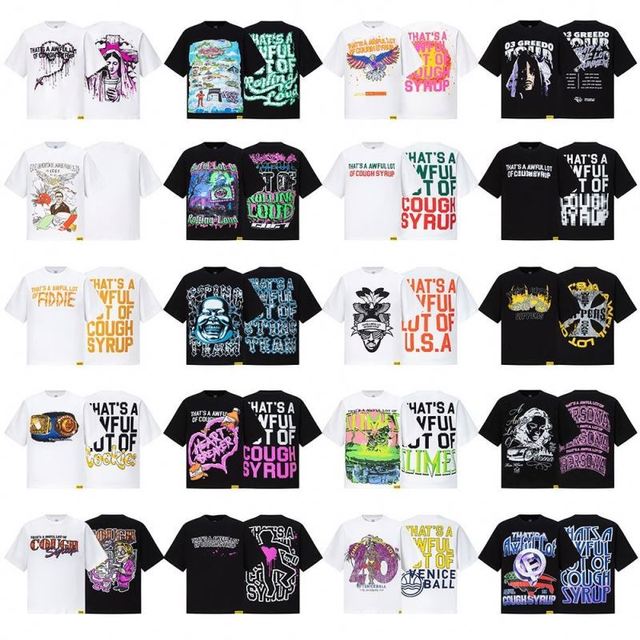 That's a ALOCS Graphic T-shirt, American Streetwear Oversized Unisex Casual Short Sleeve Tee