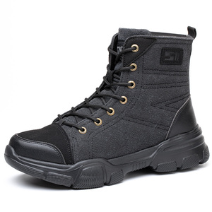MGN 611 Stivali di Sicurezza Antinfortunistici Traspiranti con Punta in Acciaio per <span class=keywords><strong>Uomo</strong></span>, <span class=keywords><strong>Scarpe</strong></span> da Lavoro Leggere per Edilizia e Industria - Product Image 1