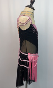 Traje <span class=keywords><strong>de</strong></span> patinaje artístico <span class=keywords><strong>de</strong></span> una pieza para <span class=keywords><strong>mujer</strong></span>, leotardo para gimnasia, ballet, danza, actuaciones en escenario, Cha-Cha, <span class=keywords><strong>Tango</strong></span>, Baile <span class=keywords><strong>de</strong></span> Salón - Product Image 3