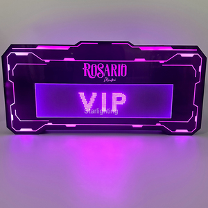 Tùy chỉnh logo Acrylic điều khiển từ xa có thể sạc lại App lập trình chỉnh sửa tin nhắn LED dấu hiệu hiển thị quảng cáo Màn hình Bar Đảng - Product Image 6