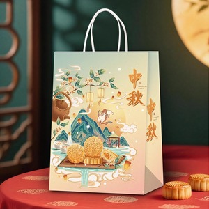 Sacs en papier pour boulangerie, mini-sacs à popcorn, sacs en papier kraft imprimés avec logo, emballage - Product Image 1