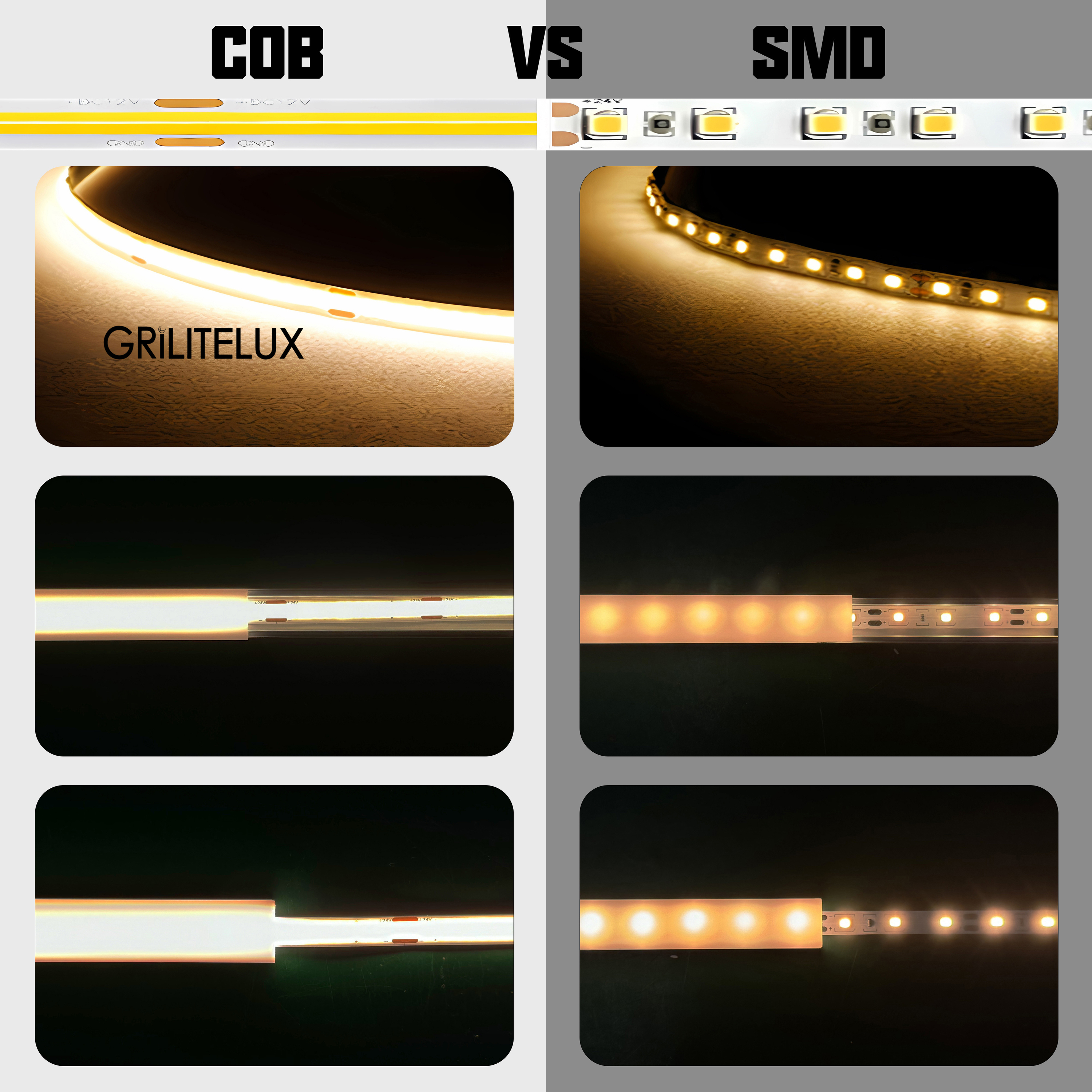 5mtr/roll DC12V/24V PCB 320/480LEDs/m Flexible COB Rope Light 3000K 4000K 6000K High Brightness 8mm Pcb Led Strip · image 5