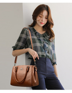 Nuevo Bolso Bandolera de Moda, Gran Capacidad, de Cuero Suave, Bolso de Mano para Mujer, Diseño de Lujo - Product Image 2