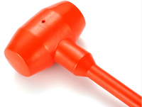 Marteau à soufflage mort pour outil d'installation domestique orange de haute qualité de 1,5 lb