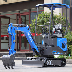 Mini-excavatrice Huayee 1,2 tonne en promotion : modèle avancé pour travaux agricoles et domestiques, avec moteur à chenilles, garantie 1 an, faible entretien - Product Image 4
