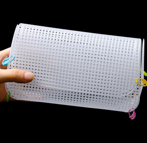 Círculos <span class=keywords><strong>de</strong></span> Malla Plástica para Manualidades, Base para Tejer Alfombras, Placa <span class=keywords><strong>de</strong></span> Plástico Rígido para Crochet y Hilos - Product Image 2