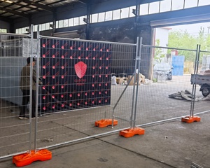 Vendita calda della fabbrica a buon mercato pannelli di recinzione mobili temporanei in traliccio e cancello - Product Image 2