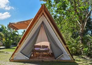 Tente de camping de luxe mobile de 20 m², prix pour le glamping en plein air, tentes pour dormir, tentes safari, lodge pour 1 à 2 personnes - Product Image 2