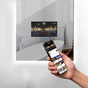 V6080-Spain Smart produttore di specchio di vendita caldo di lusso moderno specchio rettangolare bagno Smart parete specchio con il buon prezzo - Product Image 2