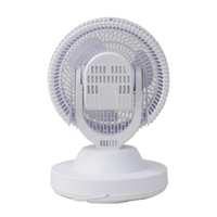Offre Spéciale Circulateur d'air portatif de ventilateur de table de CC de 8 pouces pour l'espace personnel multifonctionnel de bureau à domicile