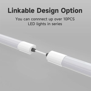 Lámpara LED Tri-Proof IP65 Impermeable de 4 Pies, 36W, 120LM/W, Sin Parpadeo, de Policarbonato con Sensor de Microondas - Product Image 5
