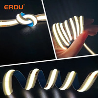 Bande LED COB Intelligente Dimmable en Gros 8mm DC24V CRI90 Flexible Certifiée ETL CE CB pour Projets Commerciaux