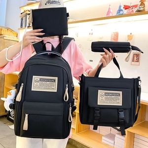 New công suất lớn thời trang du lịch thiếu niên trường Túi phổ sinh viên đa chức năng ba lô <span class=keywords><strong>4</strong></span> <span class=keywords><strong>PCS</strong></span> Bộ - Product Image 5