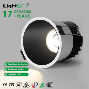 <span class=keywords><strong>Spot</strong></span> encastré <span class=keywords><strong>LED</strong></span> 10W, projecteur en aluminium anti-éblouissement, lumière COB, design moderne, spots de plafond sans cadre, à intensité variable - Product Image 6