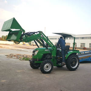 Tracteurs agricoles de haute qualité 40 CV 50 CV 55 CV 4 roues motrices et chargeur frontal de tracteur, motoculteur pour l'agriculture, fabriqué en Chine par Huaxia - Product Image 3