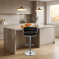 Tabouret de bar moderne réglable en gros avec vérin à gaz pivotant, pièces de rechange pour mobilier de bar, pour bar à domicile