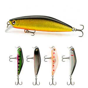 Leurres de pêche TGD Best Minnow, leurres artificiels en plastique dur, crankbait, <span class=keywords><strong>jerkbait</strong></span>, 45 mm, 3 g, appâts pour la pêche au black-bass, à la truite et au <span class=keywords><strong>brochet</strong></span> - Product Image 1