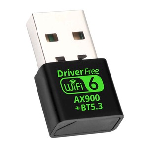 การ์ดเชื่อมต่อเครือข่ายไร้สาย USB 5G พร้อมเสาอากาศภายในกำลังขยายสูง ความเร็ว 900Mbps Wifi 6 Adapter 5.3 Wifi Dongle สำหรับ <span class=keywords><strong>Windows</strong></span> 10 <span class=keywords><strong>11</strong></span> - Product Image 5