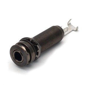 Chrome 6,35mm Salida Jack <span class=keywords><strong>Guitar</strong></span> Pickup Endpin Jack para piezas de guitarra - Product Image 6