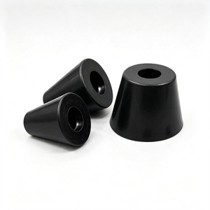 Pieds coniques en caoutchouc <span class=keywords><strong>Sorbothane</strong></span> robustes pour sols industriels, pare-chocs en caoutchouc, fournis directement par l'usine - Product Image 5