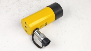 Cilindro Hidráulico de Acción Simple RC-256 de 25 Toneladas, Carrera de 158 mm, Gato Hidráulico Equivalente a ENERPAC para Elevación y Mantenimiento - Product Image 1