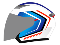 Casque ouvert haute performance avec contour de tête ergonomique Cascos Para Moto casques de moto matériau ABS