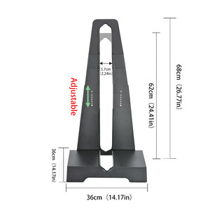 Soporte de Almacenamiento para Bicicleta Ligero y Robusto Nuevo Diseño de Soporte de Piso de Acero Ajustable para Bicicletas de 24-<span class=keywords><strong>29</strong></span> Pulgadas Listo para Estacionamiento Portátil - Product Image 5
