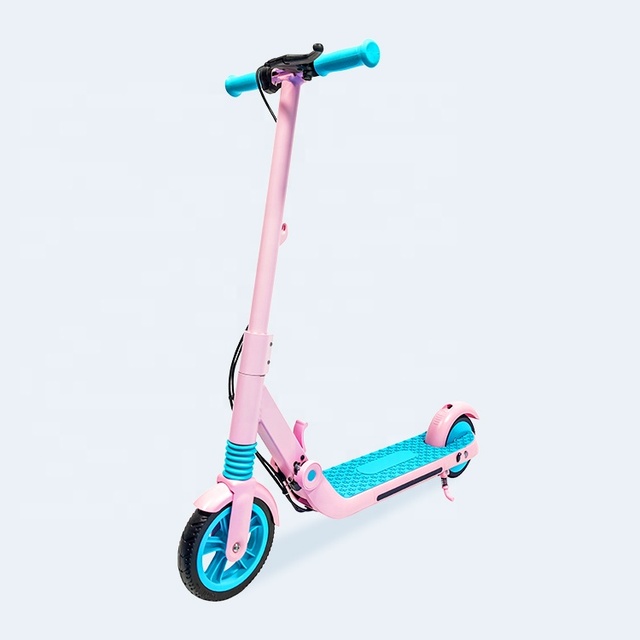 Wholesale One-Legged Two-Wheel Electric Scooter for Kids Smart Sensor Technology Aluminum Alloy Material with Flashing Lights