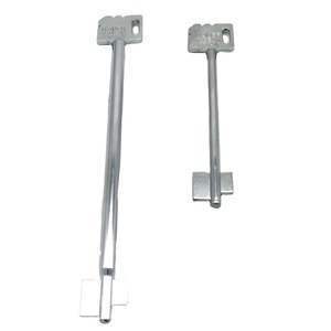 <span class=keywords><strong>Clé</strong></span> vierge en métal de 185 mm à <span class=keywords><strong>prix</strong></span> avantageux pour coffre-fort, serrure à <span class=keywords><strong>double</strong></span> panneton - Product Image 5