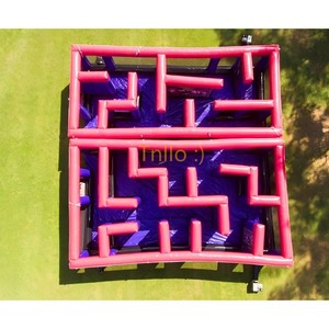 Labirinto Gonfiabile Spaventoso <span class=keywords><strong>e</strong></span> Oscuro, Casa Stregata, Avventura all'Aperto, Attrazioni per Parchi Divertimento - Product Image 4