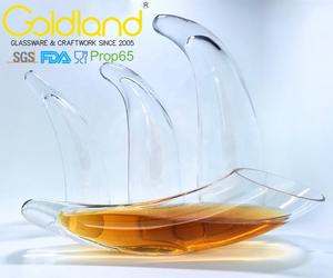 كأس بيرة زجاجي بحافة ذهبية بقدميّ مخصوصة كأس بيرة كلاسيكية من الزجاج مصنوعة يدويًا من الزجاج - Product Image 3