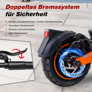 Patinete Eléctrico Urbano D7 con Certificación CE, Almacén en Europa, 48V 500W, Motor sin Escobillas, Aleación de Aluminio Ligera, Diseño Plegable con LED, 150kg - Product Image 5