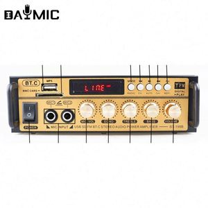 Radio FM Estéreo de Audio <span class=keywords><strong>HI</strong></span> <span class=keywords><strong>FI</strong></span> 198BT de Fábrica, 220V, Compatible con Amplificador de Potencia Hifi para Automóvil y Hogar de 12V - Product Image 4