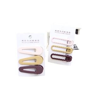 Pinces à cheveux coréennes BB en alliage de 6,5 cm, à bout pointu, pour femmes, couleurs aléatoires, collection Printemps 2023, origine Yiwu - Product Image 5