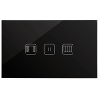 Personnalisation de l'interrupteur de rideau Tuya Zigbee standard américain avec produits de maison intelligente neutre pour Google Home Alexa Voice Control
