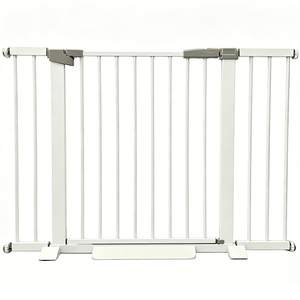 <span class=keywords><strong>Barrière</strong></span> de <span class=keywords><strong>sécurité</strong></span> <span class=keywords><strong>pour</strong></span> bébé, <span class=keywords><strong>barrière</strong></span> de <span class=keywords><strong>sécurité</strong></span> en métal à fixation par pression, <span class=keywords><strong>barrière</strong></span> de <span class=keywords><strong>sécurité</strong></span> extra large réglable <span class=keywords><strong>pour</strong></span> enfants et animaux domestiques, <span class=keywords><strong>pour</strong></span> portes et escaliers - Product Image 1