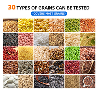 Analyseur d'humidité des grains multifonctionnel de haute précision pour les grains de café vert, les semences agricoles, testeur d'humidité des grains portable