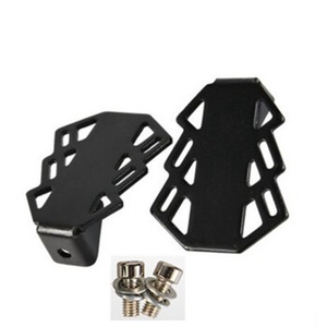 Support de pédale arrière pliable pour vélo, en acier au manganèse noir, accessoires pour vélo de montagne et vélo pour enfants - Product Image 1