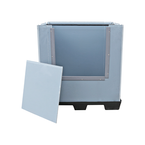 Qs חיסכון שטח pp eeu מזון לערימה טוטה פלסטיק תיק אחסון גדול תיבת תחבורה coaming - Product Image 3