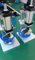 Máquina Tapadora Neumática para Tapones Internos de Botellas de PET con Rodillo, Botellas de Esmalte de Uñas, Botellas de Aceite Esencial y Envases de Perfume