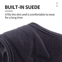 Gant de tir à l'arc STARCN à 3 doigts, gant de tir à l'arc en cuir de daim de qualité supérieure avec embouts antidérapants épaissis et sangle Velcro réglable