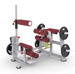 Plate loaded Commercial Fitness equipment gym machine Multi function Inverse leg curl&back extension&sissy squat