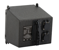 Système de haut-parleurs en ligne compact actif N1 DSP pour les performances mobiles de taille moyenne à petite