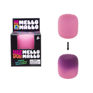 NeeDoh <span class=keywords><strong>Mallo</strong></span> <span class=keywords><strong>Mallo</strong></span> Jouet Squishy Guimauve Changeant de Couleur - Balle Anti-Stress Sensorielle Douce pour Enfants et Adultes Soulagement de l'Anxiété - Product Image 4