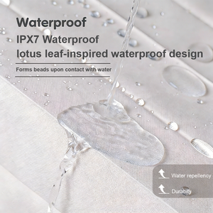 Cortina de <span class=keywords><strong>ducha</strong></span> <span class=keywords><strong>plegable</strong></span> de poliéster impermeable de 94 pulgadas extra larga, de lujo, de suelo a techo, tipo <span class=keywords><strong>acordeón</strong></span>, para bañera con patas de gato y bañera con acceso directo - Product Image 4