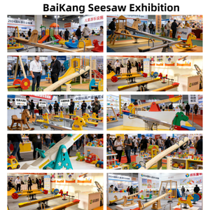 Balançoire en plastique de haute qualité avec un design mignon d'animal <span class=keywords><strong>girafe</strong></span> pour les écoles maternelles et les jardins d'enfants, petite balançoire pour enfants en plein air - Product Image 6