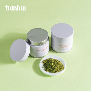 Kaleng Timah Mini Tianhui, Kaleng Matcha Bulat Kedap Udara Custom, Kaleng Logam 30g untuk Penyimpanan Teh Daun, Kemasan Kaleng - Product Image 5