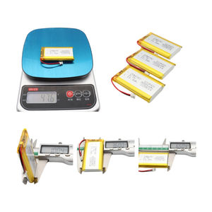 מכירת חיסול סוללת ליתיום פולימר 103665 עמידה בטמפרטורות גבוהות <span class=keywords><strong>3.7V</strong></span> 3000mAh תאי פאוץ' לכלי עבודה חשמליים, צעצועים ומאווררים - Product Image 2