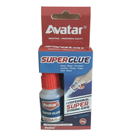 Adhésif liquide cyanoacrylate écologique en emballage individuel pour une adhérence forte dans le travail du bois et la construction